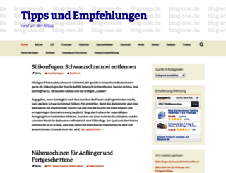 blog-one.de screenshot