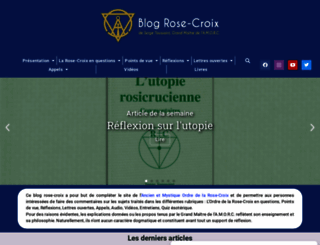 blog-rose-croix.fr screenshot