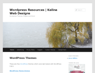 blog-themes.kalinawebdesigns.com screenshot