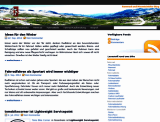 blog-tomsbikecorner.de screenshot