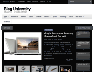 blog-university.com screenshot