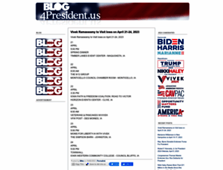 blog.4president.org screenshot
