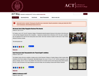 blog.act.edu screenshot