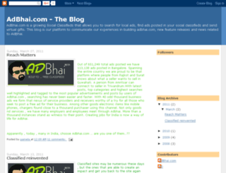 blog.adbhai.com screenshot