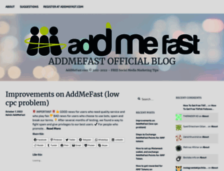 blog.addmefast.com screenshot