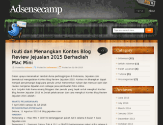 blog.adsensecamp.com screenshot