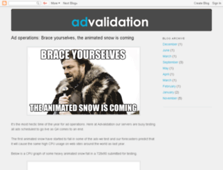 blog.advalidation.com screenshot