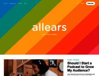 blog.allears.cc screenshot