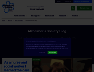 blog.alzheimers.org.uk screenshot