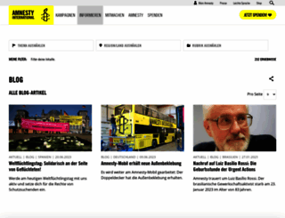 blog.amnesty.de screenshot