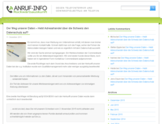 blog.anruf-info.de screenshot