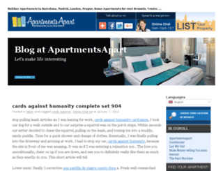 blog.apartmentsapart.com screenshot