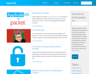blog.appscale.com screenshot
