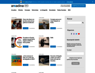 blog.arcadina.com screenshot