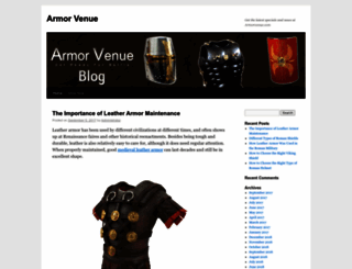 blog.armorvenue.com screenshot
