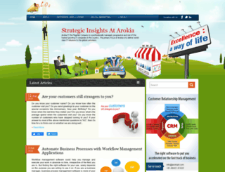 blog.arokiait.com screenshot