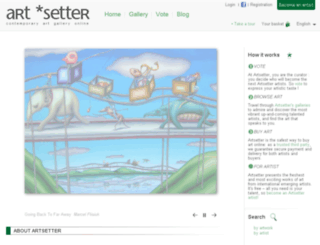 blog.artsetter.com screenshot