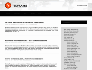 blog.astemplates.com screenshot
