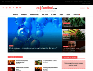 blog.aujourdhui.com screenshot