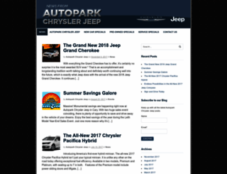 blog.autoparkchryslerjeep.com screenshot