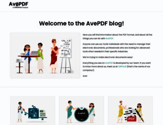 blog.avepdf.com screenshot