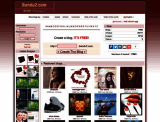 blog.bandu2.com screenshot