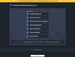 blog.bangalorewebdesigncompany.com screenshot