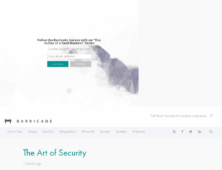 blog.barricade.io screenshot