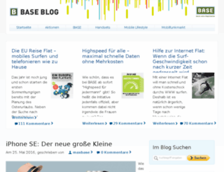 blog.base.de screenshot
