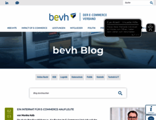 blog.bevh.org screenshot
