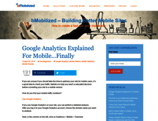 blog.bmobilized.com screenshot