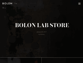 blog.bolon.com screenshot