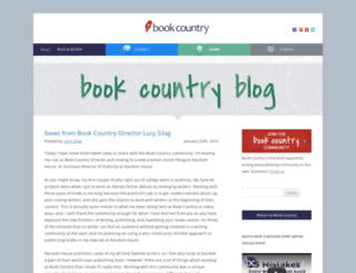 blog.bookcountry.com screenshot