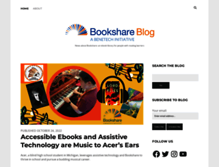 blog.bookshare.org screenshot