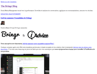 blog.bringr.net screenshot