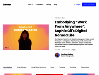 blog.bufferapp.com screenshot