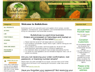 blog.bulkactives.com screenshot