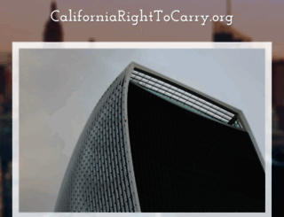 blog.californiarighttocarry.org screenshot