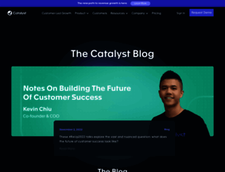 blog.catalyst.io screenshot