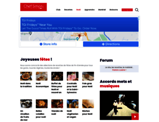 blog.chefsimon.com screenshot