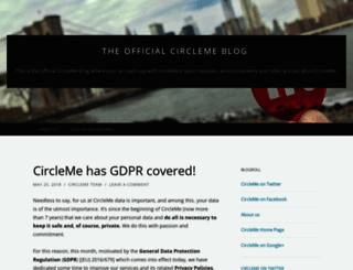 blog.circleme.com screenshot