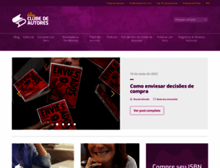 blog.clubedeautores.com.br screenshot