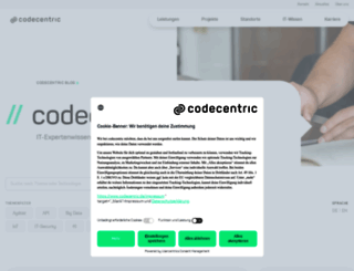blog.codecentric.de screenshot