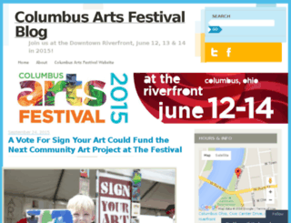blog.columbusartsfestival.org screenshot