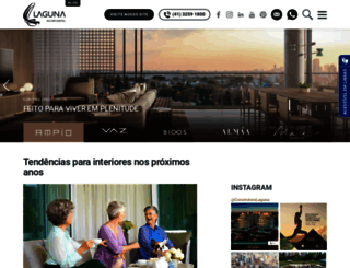 blog.construtoralaguna.com.br screenshot