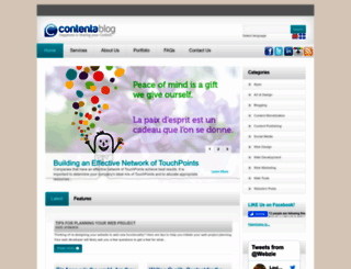 blog.contenta.com screenshot