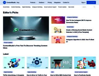 blog.contentstudio.io screenshot