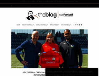 blog.cpdfootball.de screenshot
