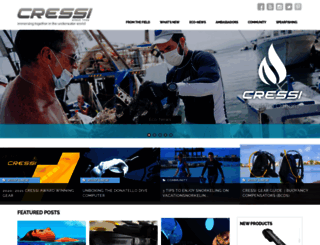blog.cressi.com screenshot