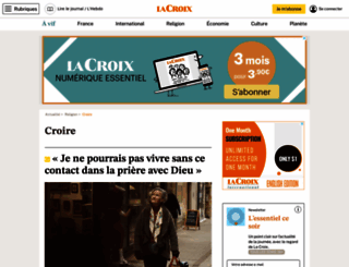 blog.croire.com screenshot